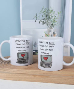 China Mug White (with print) - Image 2