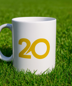 China Mug White (with print) - Image 4