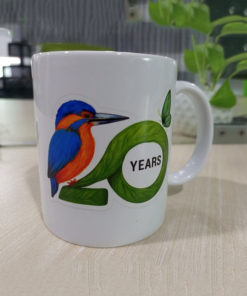 China Mug White (with print) - Image 3